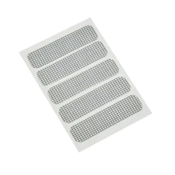 Lot de 15 stickers de réparation pour moustiquaire 1,5x6cm
