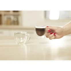 Lot de 2 tasses double paroi 80ml < Gifi Sale