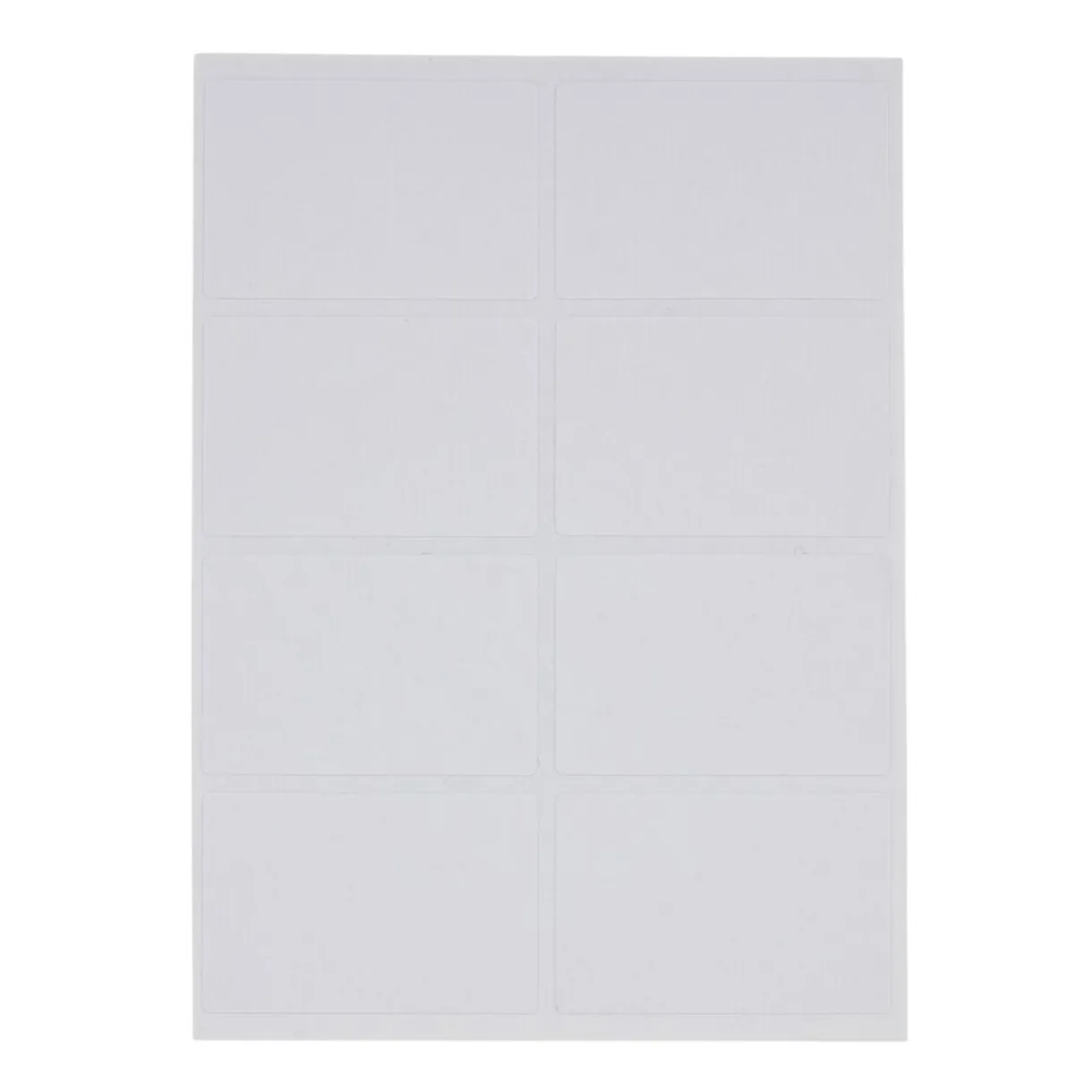Lot de 80 étiquettes adhésives blanches 24x35mm < Gifi New