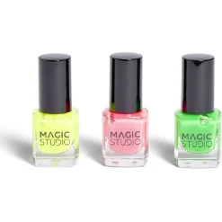 Lot de 3 vernis flash néon Magic Studio < Gifi Online