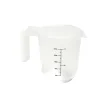 Lot de 3 verres mesureur 250/500/1000ml plastique blanc transparent < Gifi Discount