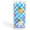 Lot de 3 verres motif fleurs et carreaux 290ml < Gifi Discount