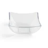 Lot de 6 verrines 95ml plastique transparent Ø7,9xH3,6cm