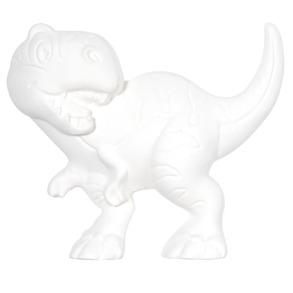 Lot 3 figurines à peindre thème dinosaure - peinture et pinceau inclus < Gifi Online