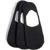 Lot 3 paires chaussettes invisibles coton et polyester - 3 coloris