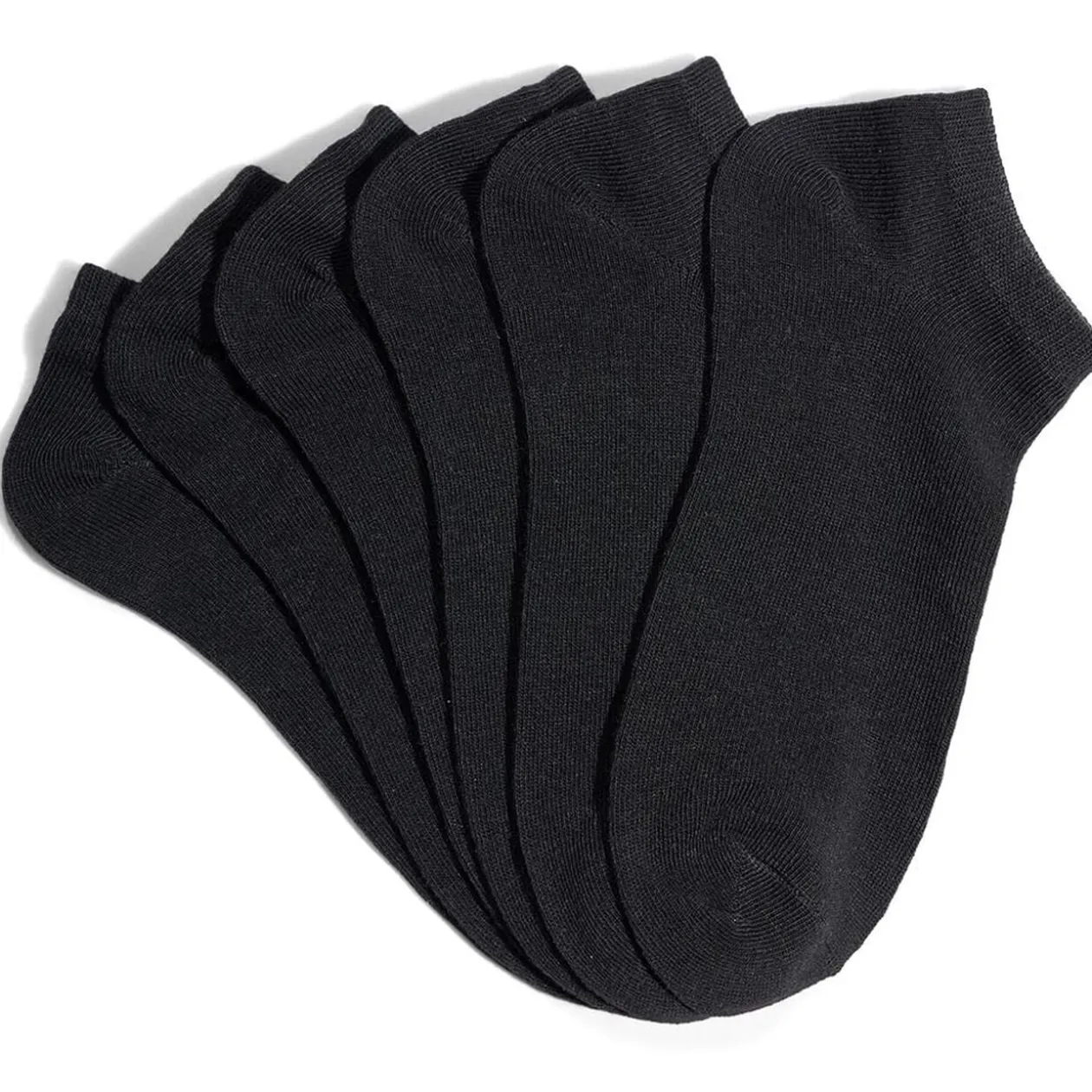 Lot 3 paires chaussettes tige basse coton et polyester - 3 coloris