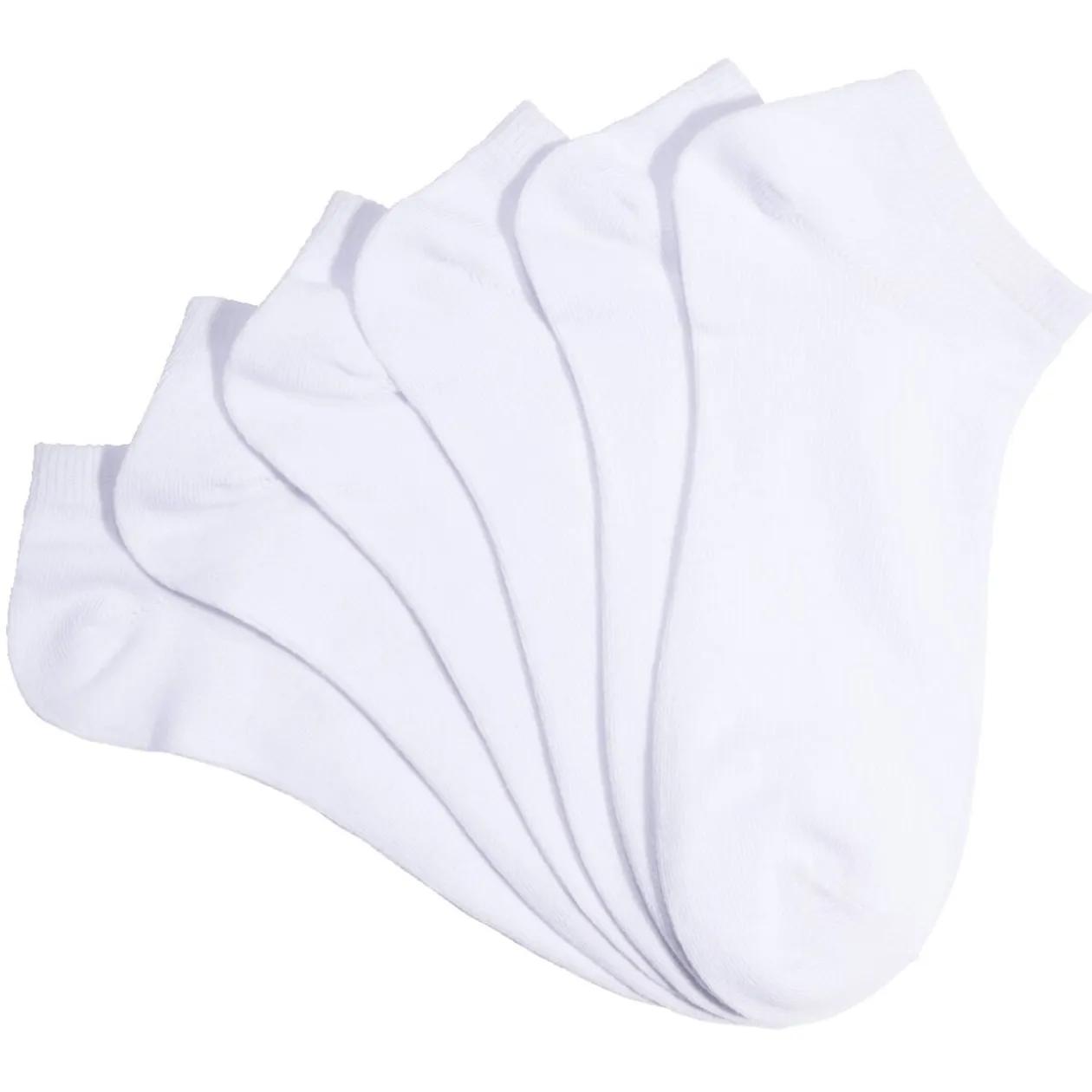 Lot 3 paires chaussettes tige basse coton et polyester - 3 coloris