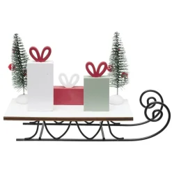 Luge de Noël décorative avec cadeaux L19,5cm < Gifi Sale