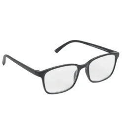 Lunette de lecture loupe verre et acier noir mat