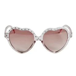 Lunettes coeur avec strass
