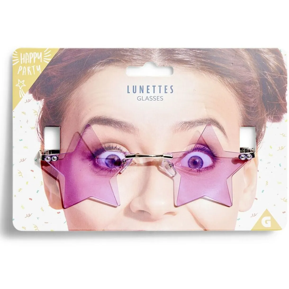 Lunettes en forme d'étoile (2 modèles) < Gifi New
