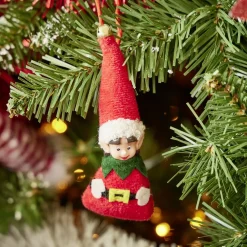 Lutin farceur mini fille à suspendre H14cm