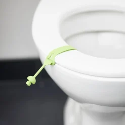 Lève couvercle de toilette en silicone L24cm (4 modèles)