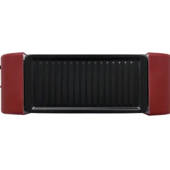 Machine à raclette Duo connectable rouge 2 poêlons 450W < Gifi New