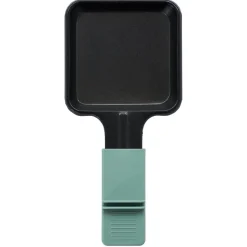 Machine à raclette Duo connectable verte 2 poêlons 450W