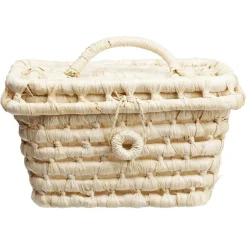 Malle décorative en fibre naturelle < Gifi Best