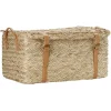 Malle en jonc 52 x 31 x H.25 cm