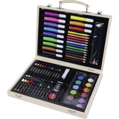 Mallette artiste enfants 67 pcs