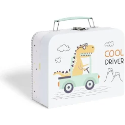 Mallette de transport enfant 20xH8,5x15,5cm - 2 modèles