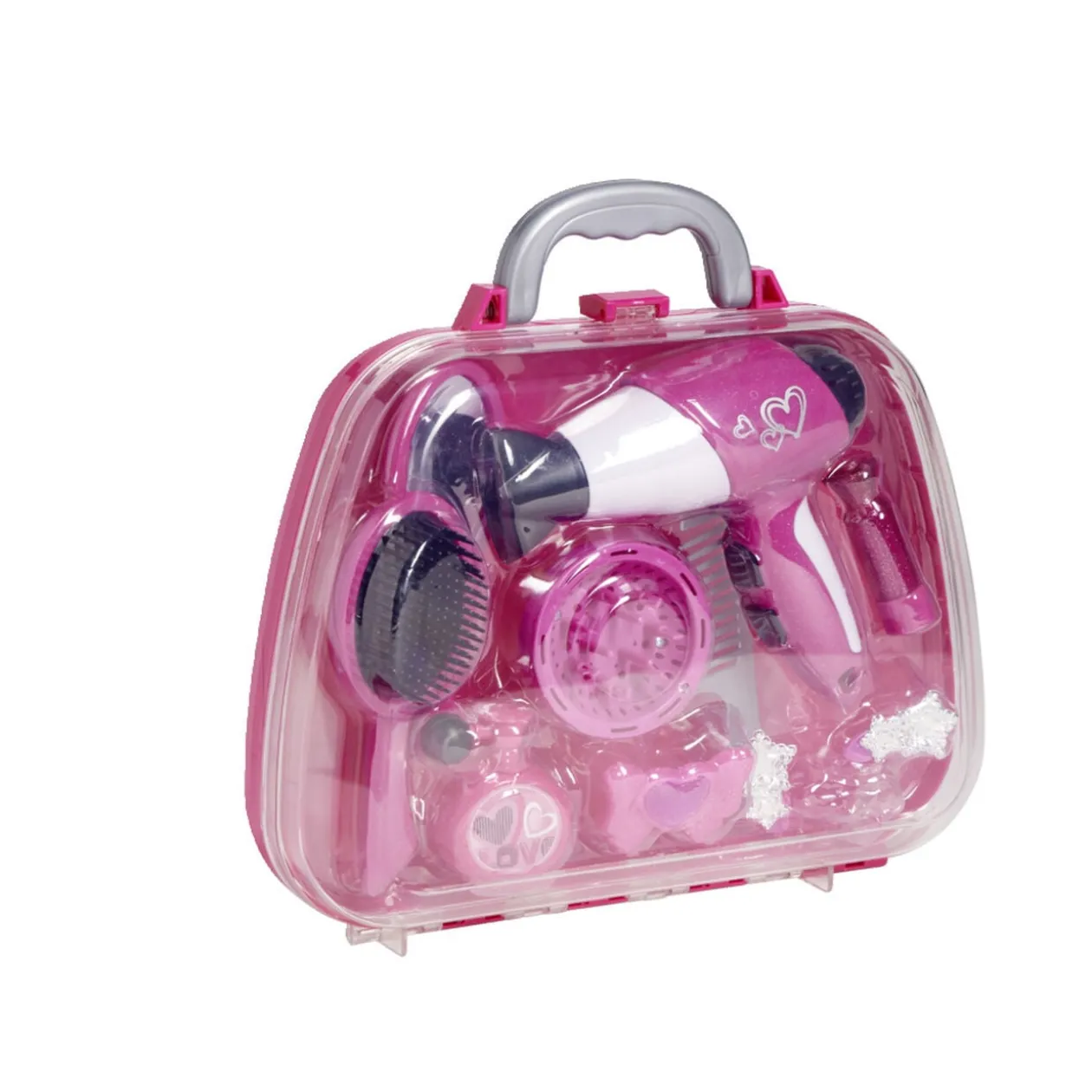 Mallette salon de beauté rose