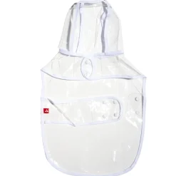 Manteau de pluie imperméable transparent pour chien - Taille M