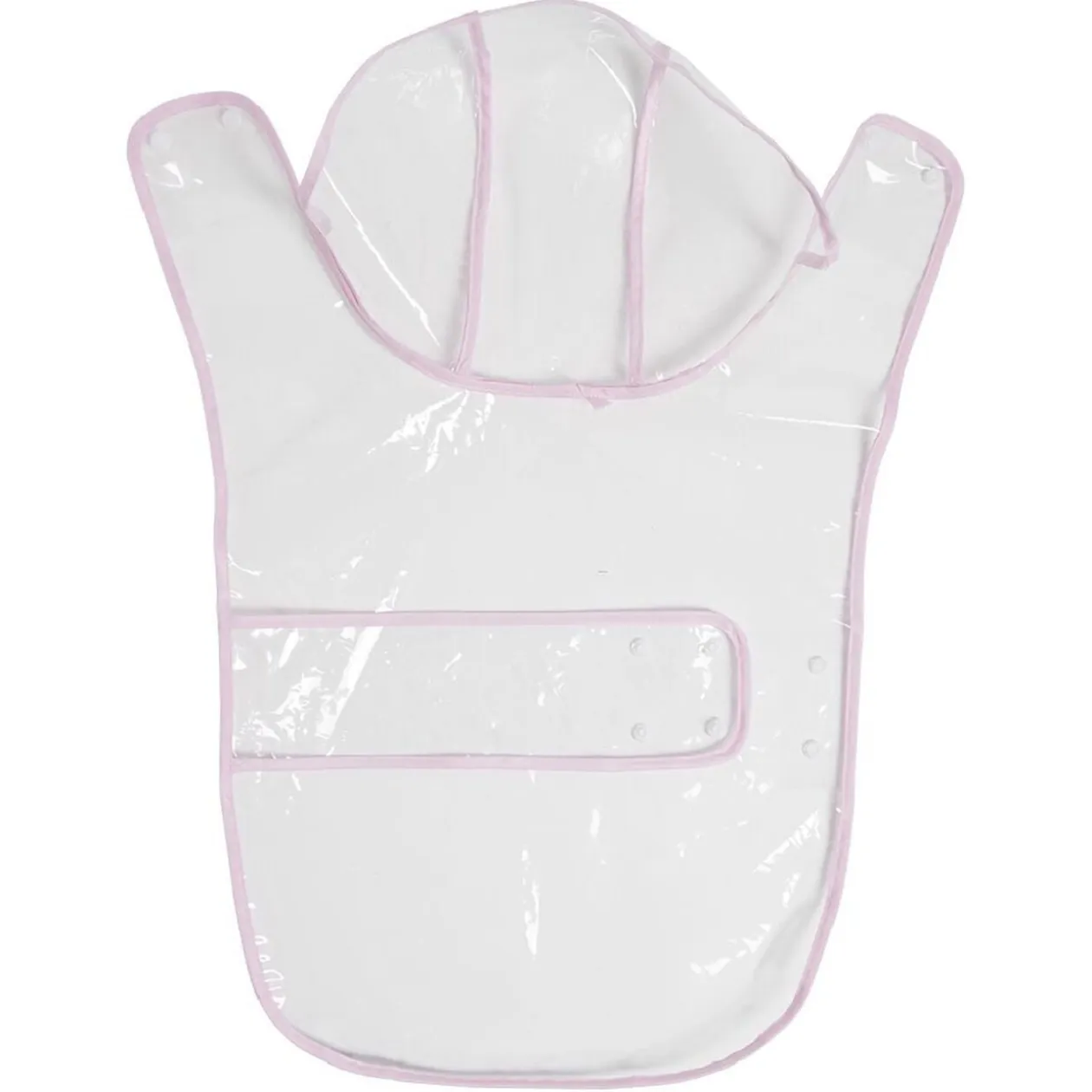 Manteau de pluie imperméable transparent pour chien - Taille L