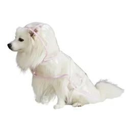 Manteau de pluie imperméable transparent pour chien - Taille S < Gifi Discount