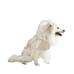 Manteau de pluie imperméable transparent pour chien - Taille S < Gifi Discount