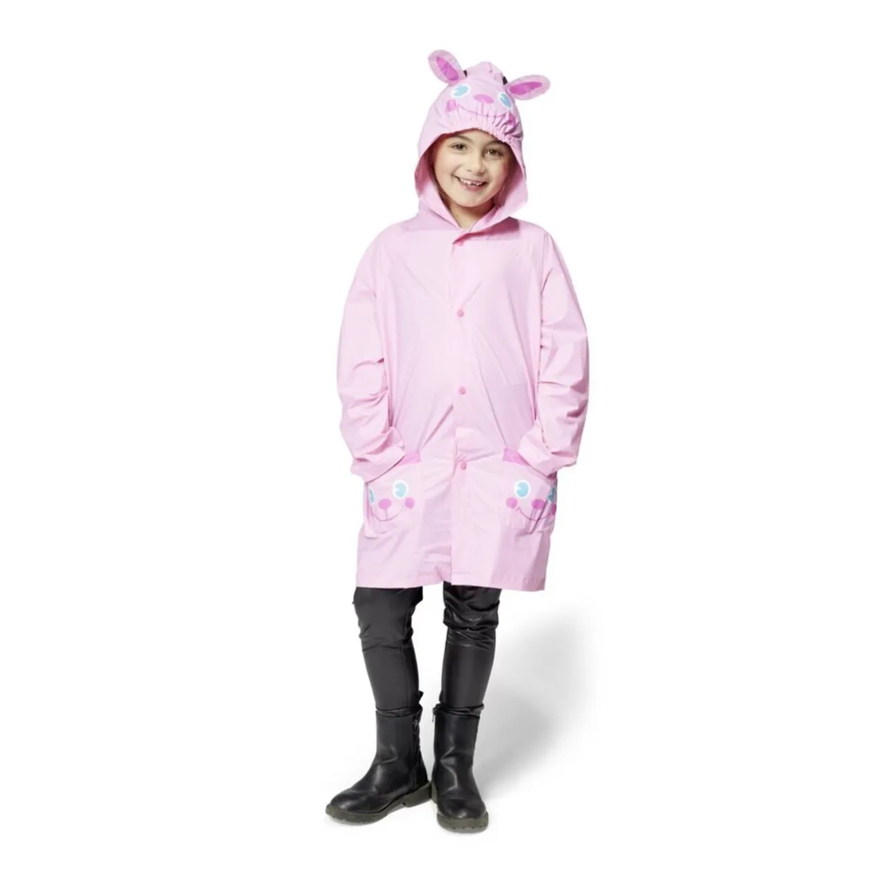 Manteau enfant imperméable design animaux (3 modèles)