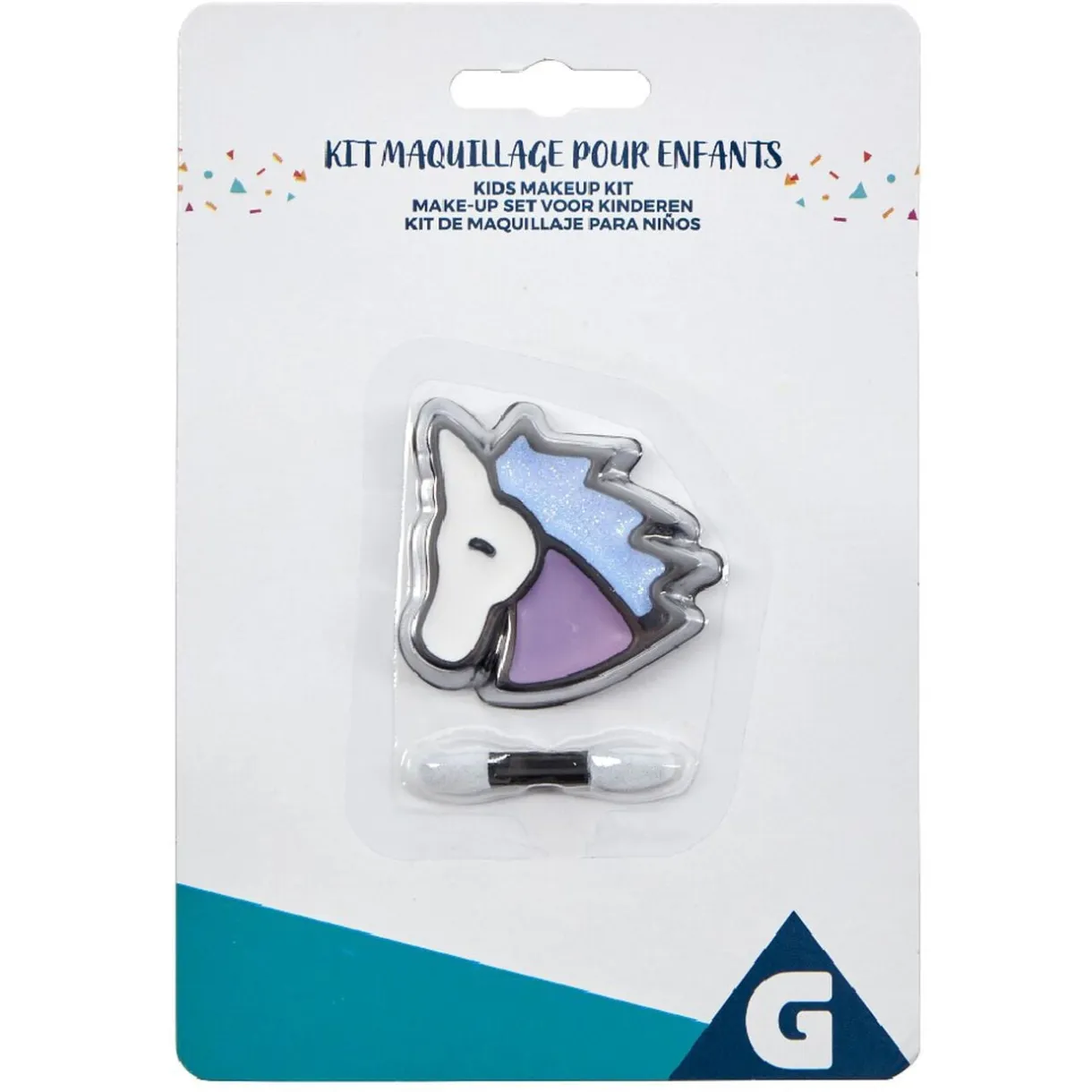 Maquillage licorne bleu blanc violet < Gifi