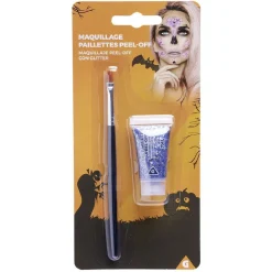 Maquillage paillette peel-off