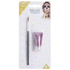 Maquillage paillettes avec pinceau - 4 coloris < Gifi Online