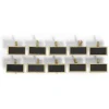 Marque place pince bois avec ardoise x10 (2 modèles)