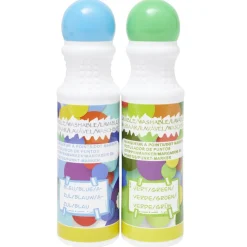 Marqueur tampon à point lavable x2 vert et bleu L13cm < Gifi Hot