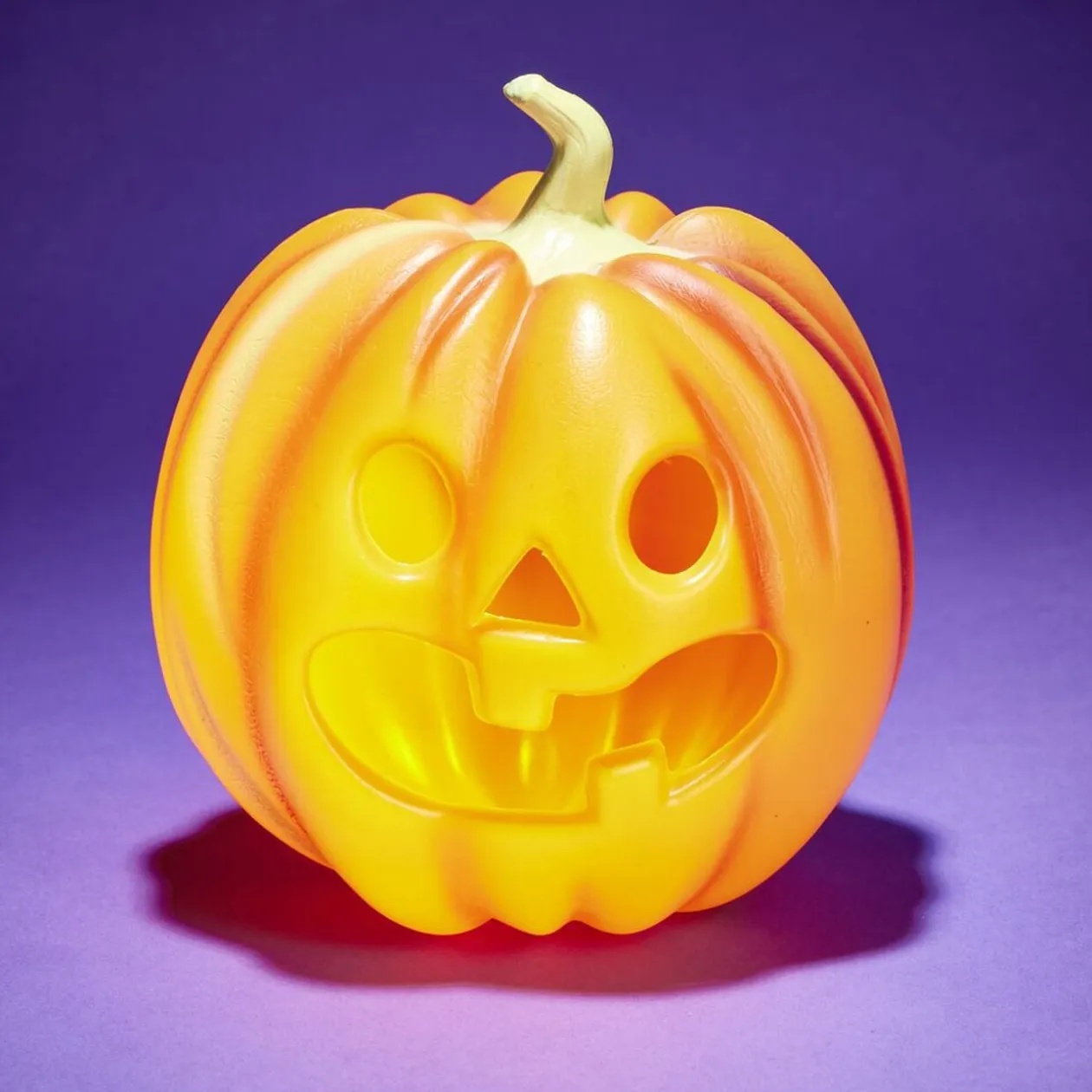 Mascotte citrouille Halloween Ø18,5x24cm