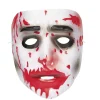 Masque adulte Halloween semi transparent sang dégoulinant < Gifi Hot