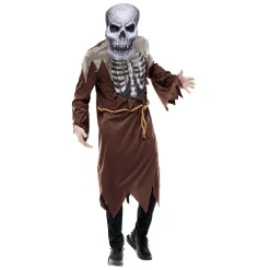 Masque adulte Halloween tête de mort grise < Gifi New