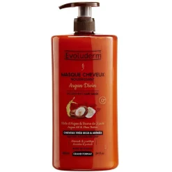 Masque cheveux Evoluderm argan divin 1L < Gifi Outlet