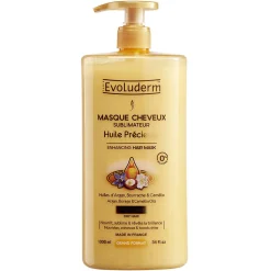 Masque cheveux Evoluderm huile précieuse 1L < Gifi Outlet