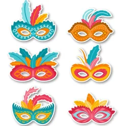 Masque à gratter en papier 19x22cm < Gifi Outlet