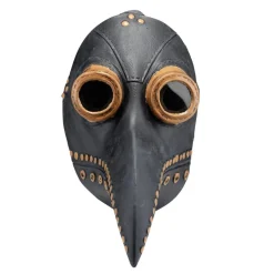 Masque Halloween adulte docteur de la peste latex gris < Gifi Online