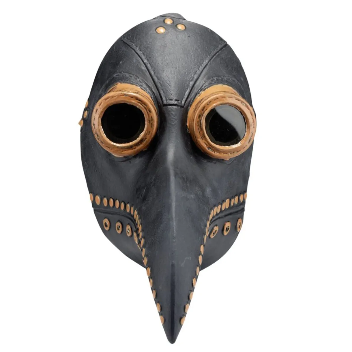 Masque Halloween adulte docteur de la peste latex gris < Gifi Online