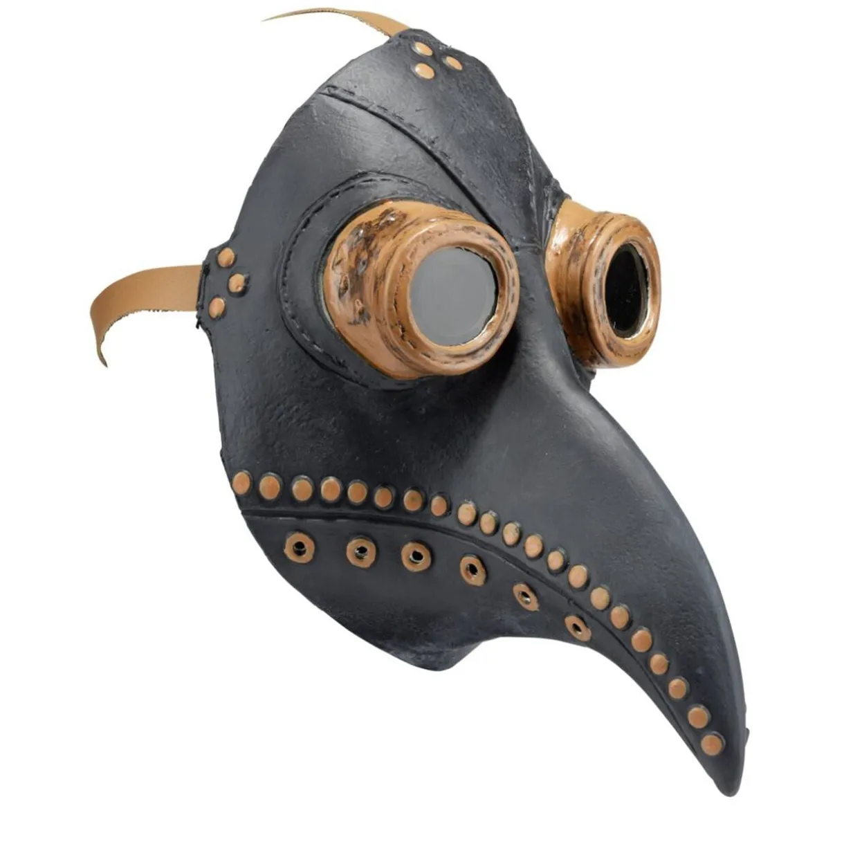 Masque Halloween adulte docteur de la peste latex gris < Gifi Online