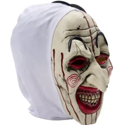 Masque terrifiant Halloween visage latex taille adulte < Gifi Online