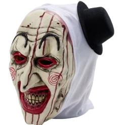 Masque terrifiant Halloween visage latex taille adulte < Gifi Online