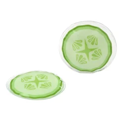 Masque yeux 1 paire rondelle de concombre < Gifi Best
