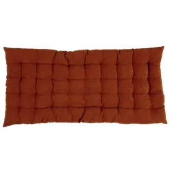 Matelas de sol velours côtelé 120x60cm orange