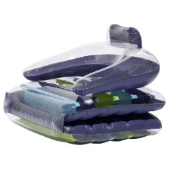 Matelas gonflable 3en1 Funky violet et vert L170x80cm < Gifi Outlet