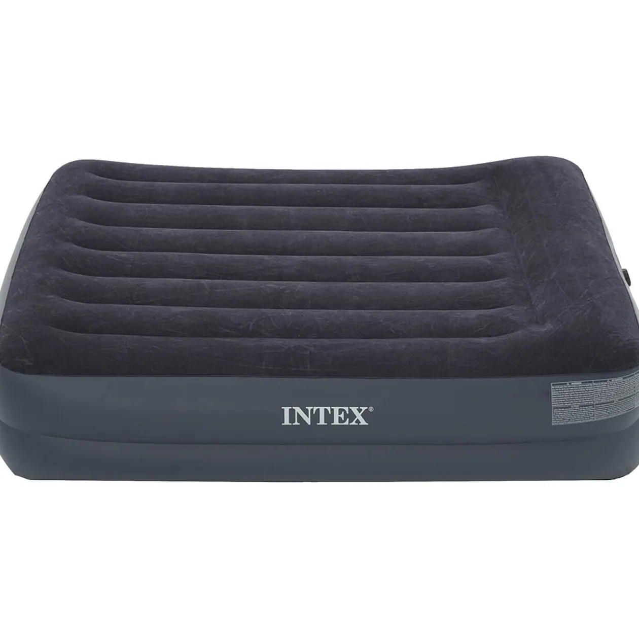 Matelas lit gonflable 2 personnes Intex bleu marine 203x152xH42cm
