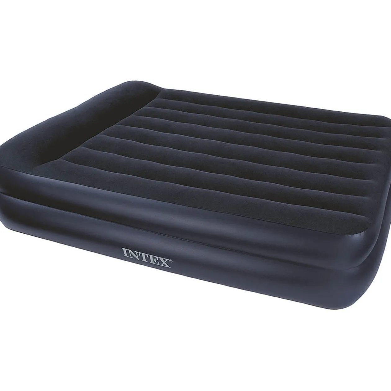 Matelas lit gonflable 2 personnes Intex bleu marine 203x152xH42cm